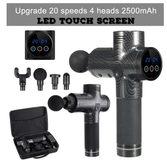 FlexAura™ Deep Tissue Massage Gun | 30 Speed Levels | Pain Relief & Muscle Recovery