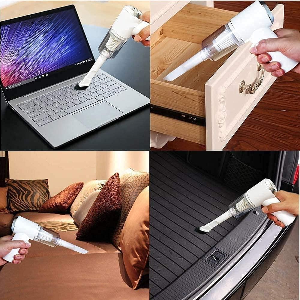 “Portable Wireless Vacuum Cleaner – Powerful Air Duster for Car, Home & Office”