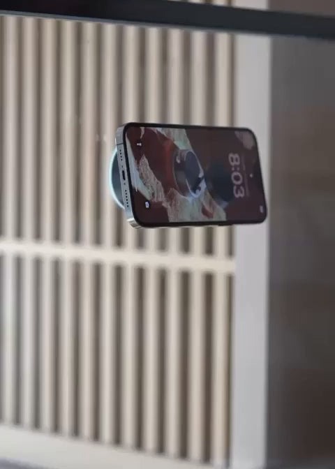 “360° Magnetic Car Phone Holder | Strong Vacuum Suction Grip Stand”