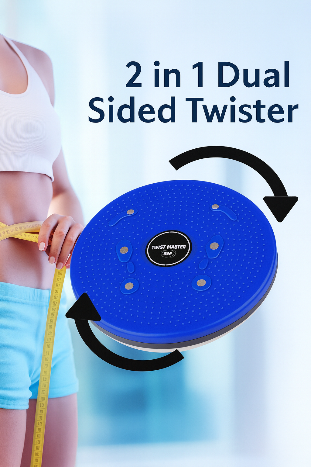 FlexAura Tummy Twister – Slimming & Fitness Twisting Disc for Weight Loss