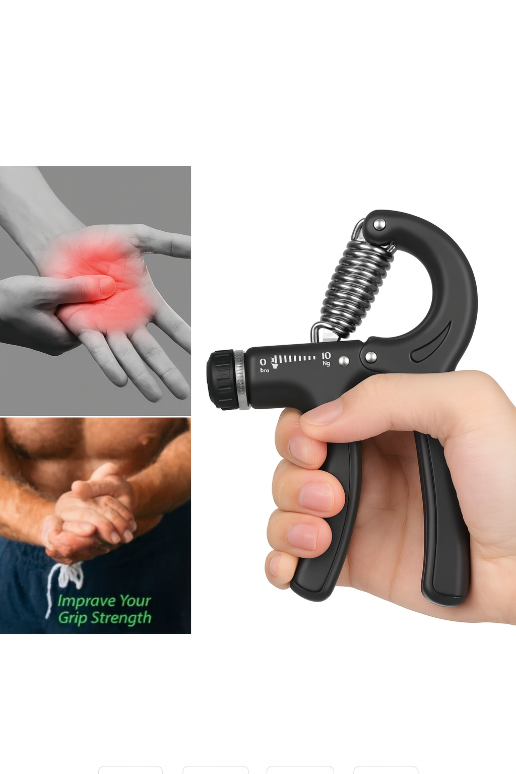 FlexAura™ Best Value 3-in-1 Fitness Combo | Chest, Grip & Resistance Training Kit

“One Combo. Triple Strength.”
or
“Train Anytime, Anywhere