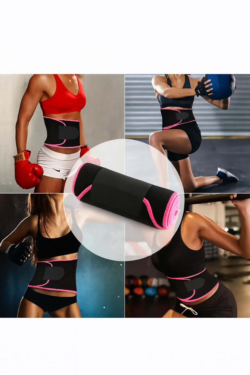 ✅ FlexAura™ Sweat Slim Belt – Unisex Sauna Effect