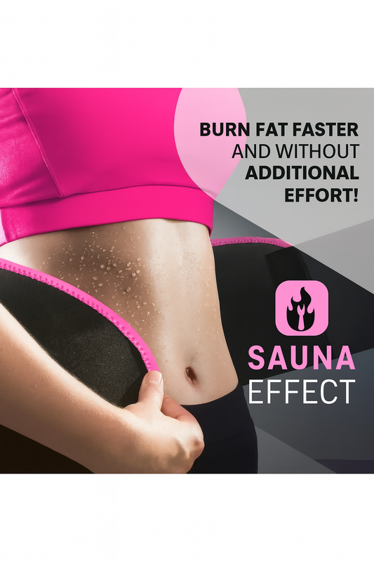 ✅ FlexAura™ Sweat Slim Belt – Unisex Sauna Effect